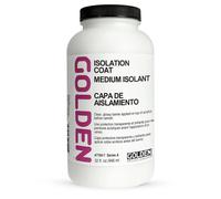 Couche isolante Golden Artist Colors pour unifier et prot ger la surface de la peinture Pot de 32 onces 77607