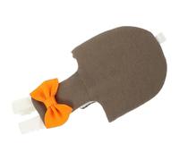 Couche Lavable pour Perruche, Combinaison D’Oiseau Portable, Coton | Petit Perroquet et Perruche, Usage Maison ou Posé Main, Couleur Café, Nœud Décoratif