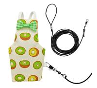 Couche pour oiseaux - Combinaison confortable pour perroquet | Corde d'entraînement pour oiseaux inséparables, aras, perruches, conures, calopsittes et pinsons