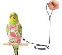 Couche pour oiseaux | Combinaison réutilisable et lavable pour perroquet, corde d'entraînement pour oiseaux | pour inséparables, aras, perruches, conures, calopsittes et pinsons