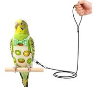 Couche pour oiseaux - Confortable et respirant pour perroquet - Harnais en corde pour conures, moineaux, perruches, inséparables, calopsittes et pinsons