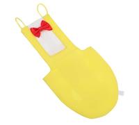 Couche Réutilisable pour Perroquet, Combinaison de Vol, S Jaune | Coton Confortable, 1 Pièce, pour Petites Perruches et Calopsittes, Usage Maison ou Vacances