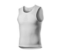 Castelli Core Seamless Sleeveless Base Layer Blanc S-M Homme