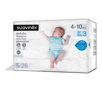 Couche Suavinex taille moyenne 4-10kg 32uds