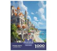 Coucher de Soleil au Port Puzzle 1000 Pièces Educa Jouet en Bois Cadeau Unique DécoRation Intérieure Jeu Éduchatif Challenge Toy Adultes & Enfants des 14 Ans 70x50cm/1000pcs