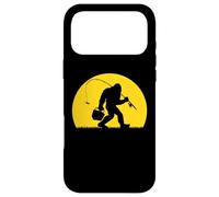 Coucher de Soleil Bigfoot Pêche Coque pour iPhone 17 Pro Max