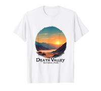 Coucher de Soleil dans Le désert du Parc National de Death Valley T-Shirt Graphique avec Valeur