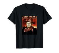 Coucher de soleil dans le désert John Wayne T-Shirt