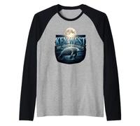 Coucher de Soleil de Key West Mana The Conch Republic en Floride Manche Raglan