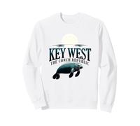 Coucher de Soleil de Key West Mana The Conch Republic en Floride Sweatshirt