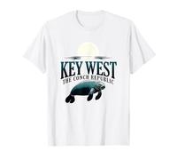 Coucher de Soleil de Key West Mana The Conch Republic en Floride T-Shirt