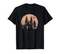 Coucher de Soleil et Jungle Sunset Adventure Exotic Forest Journey T-Shirt
