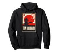 Coucher de Soleil Japonais Oda Nobunaga Samurai Warlord Sweat à Capuche