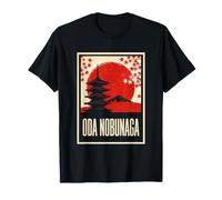 Coucher de Soleil Japonais Oda Nobunaga Samurai Warlord T-Shirt