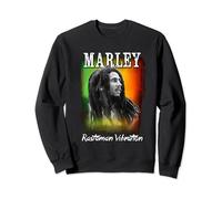 Coucher de soleil sur Bob Marley Rastaman Sweatshirt