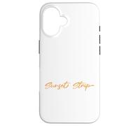 Coucher de Soleil sur la Cité des Anges de Los Angeles Coque pour iPhone 16