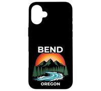 Coucher de Soleil sur la rivière de l'Oregon Coque pour iPhone 16 Plus