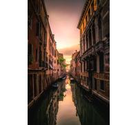 Coucher de Soleil sur la rivière Venise - Puzzle de 2000 pièces - Jeu Familial - 70 x 100 cm