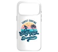 Coucher de Soleil Surf California Dreamin USA Surfer Coque pour iPhone 17 Pro Max
