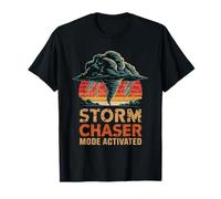 Coucher de Soleil tornade activé en Mode tempête T-Shirt
