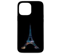 Coucher de soleil Tour Eiffel Paris City Night Scene Coque pour iPhone 13 Pro Max