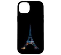 Coucher de soleil Tour Eiffel Paris City Night Scene Coque pour iPhone 14 Plus