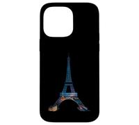Coucher de soleil Tour Eiffel Paris City Night Scene Coque pour iPhone 14 Pro Max