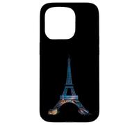 Coucher de soleil Tour Eiffel Paris City Night Scene Coque pour iPhone 15 Pro