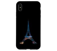 Coucher de soleil Tour Eiffel Paris City Night Scene Coque pour iPhone XS Max