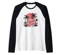 Coucher de Soleil Tropical Beach Bum Manche Raglan
