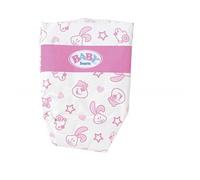 Couches - BABY BORN - Motifs variés - Lot de 5 - Pour poupon 43cm - Dès 3 ans
