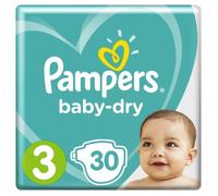 Couches baby dry T3 x 30 Pampers