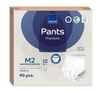 Couches Culottes Absorbantes jetables Abena Pants Premium M2 boîte 6 paquets- 90 Couches Culottes