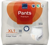Couches Culottes Absorbantes jetables Abena Pants Premium XL1 boîte 6 paquets- 96 Couches Culottes