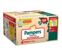 Couches-Culottes Pampers Baby Dry Ultra Maxi Taille 4 (8-15kg) Grand Format de 144 Pièces