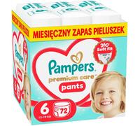 Couches-culottes Pampers Premium Care Taille 6 (13-19 kg) 72 unités (8006530320139)