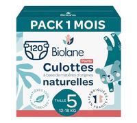 Couches Culottes Taille 5 (3 Paquets - 120 Couches) Multicolore 5