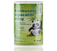 Couches de séparation en bambou, 100 pièces/rouleau