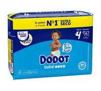 Couches - DODOT - Baby Dry - Talla 4 (9-14 Kg) - 38 unités - Protection 12h
