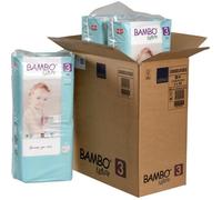 Couches éco-conçues Bambo Nature - Taille 3 - Carton de 156 unités