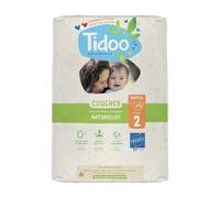 Tidoo Couche Écolabellisée Taille 2 3-6kg 50 Pièces