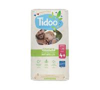 Couches écologiques voile naturel T4+ 9-20kg, jumbo paquet de 42 couches