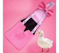 Couches en canard pour animaux de compagnie - Pantalon d'intérieur réglable réutilisable, empêche le désordre, convient aux canards d'appel et aux petites races (pois bleus, L-Slide 0,7 à 1,8 kg