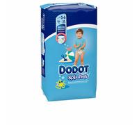 Couches jetables Dodot Splashers 5-6 14 Kg [10 Unités]