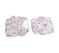 Couches Lavables Bébé, 2pcs Couches Lavables Réutilisables Taille Unique Réglable Extensible Respirant Couches pour Bébé Nouveau-né