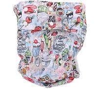 Couches lavables pour adultes, couches de poche réutilisables sans fuite, sous-vêtements d'incontinence lavables pour adultes âgés et handicapés, tissu doux et respirant avec (Frère)