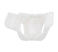 Couches Lavables pour Petits Animaux, Taille Élastique, Blanc Polyester | Réutilisable et Lavable, Protection Anti-fuites, Tissu Respirant, pour Hamsters, Petits Singes, Dressage Intérieur ou Voyage