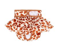 Couches lavables réutilisables pour chien femelle, haute capacité d'absorption, design étanche, pantalon sanitaire, jupe physiologique pour chien femelle, fournitures pour animaux domestiques