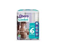 Couches Libero Comfort Pour Enfants (12-22Kg) Taille 6 Paquet De 22 Pièces