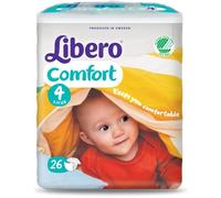 Couches Libres Confort Taille 4 Kg 7/14 Offre 4 Paquets 104 Pièces